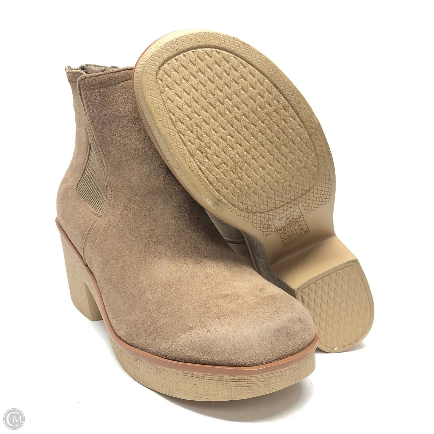 Boots Ankle Heels By Pierre Dumas In Tan, Size: 11