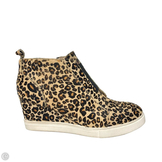 Boots Ankle Heels By Linea Paolo In Leopard Print, Size: 6