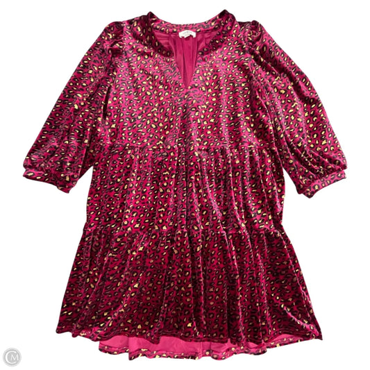 Dress Casual Short By Umgee In Maroon, Size: S