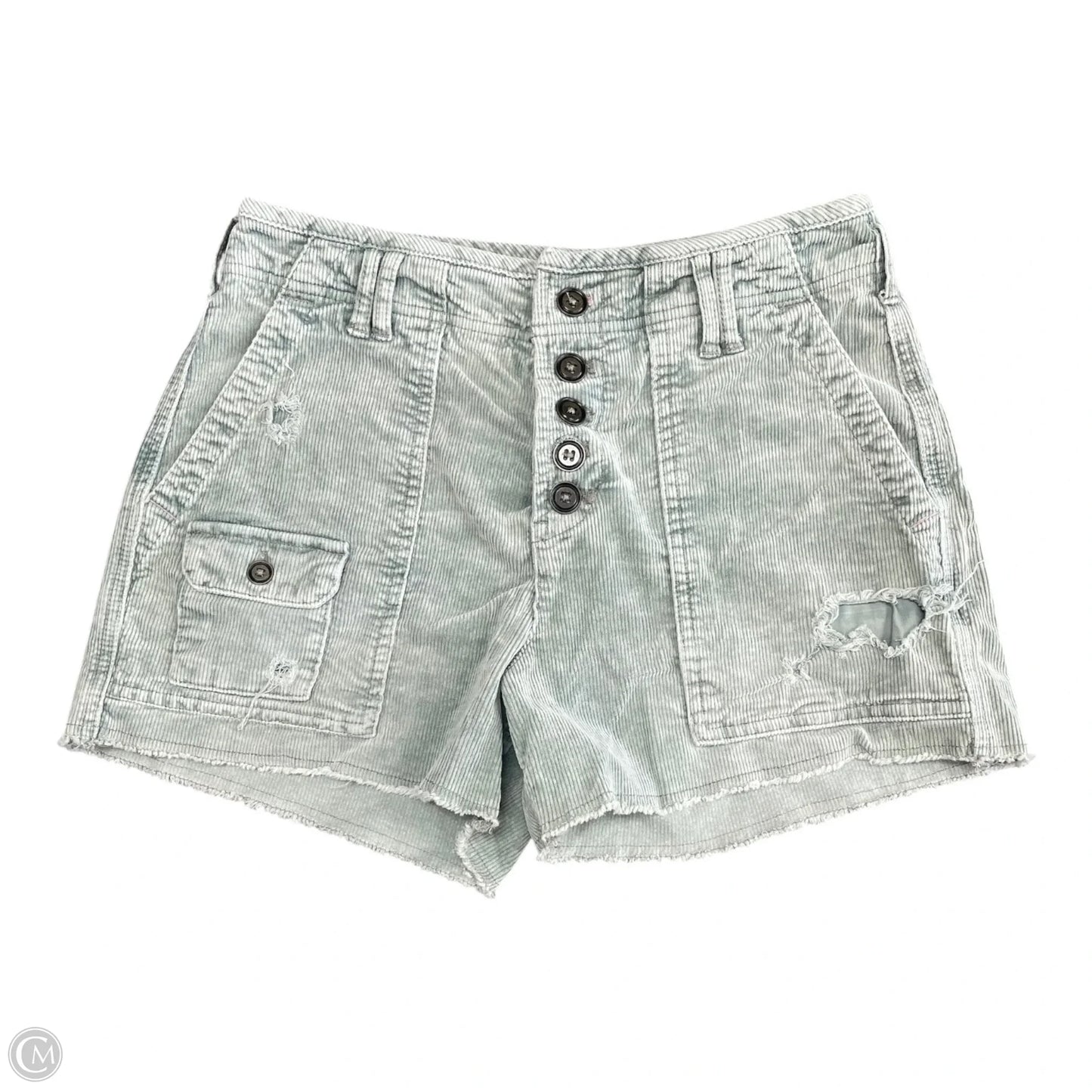 Shorts By Pilcro In Green, Size: 6