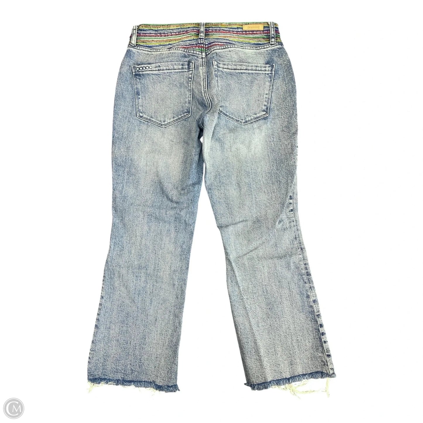 Jeans Cropped By Blanknyc In Blue Denim, Size: 6