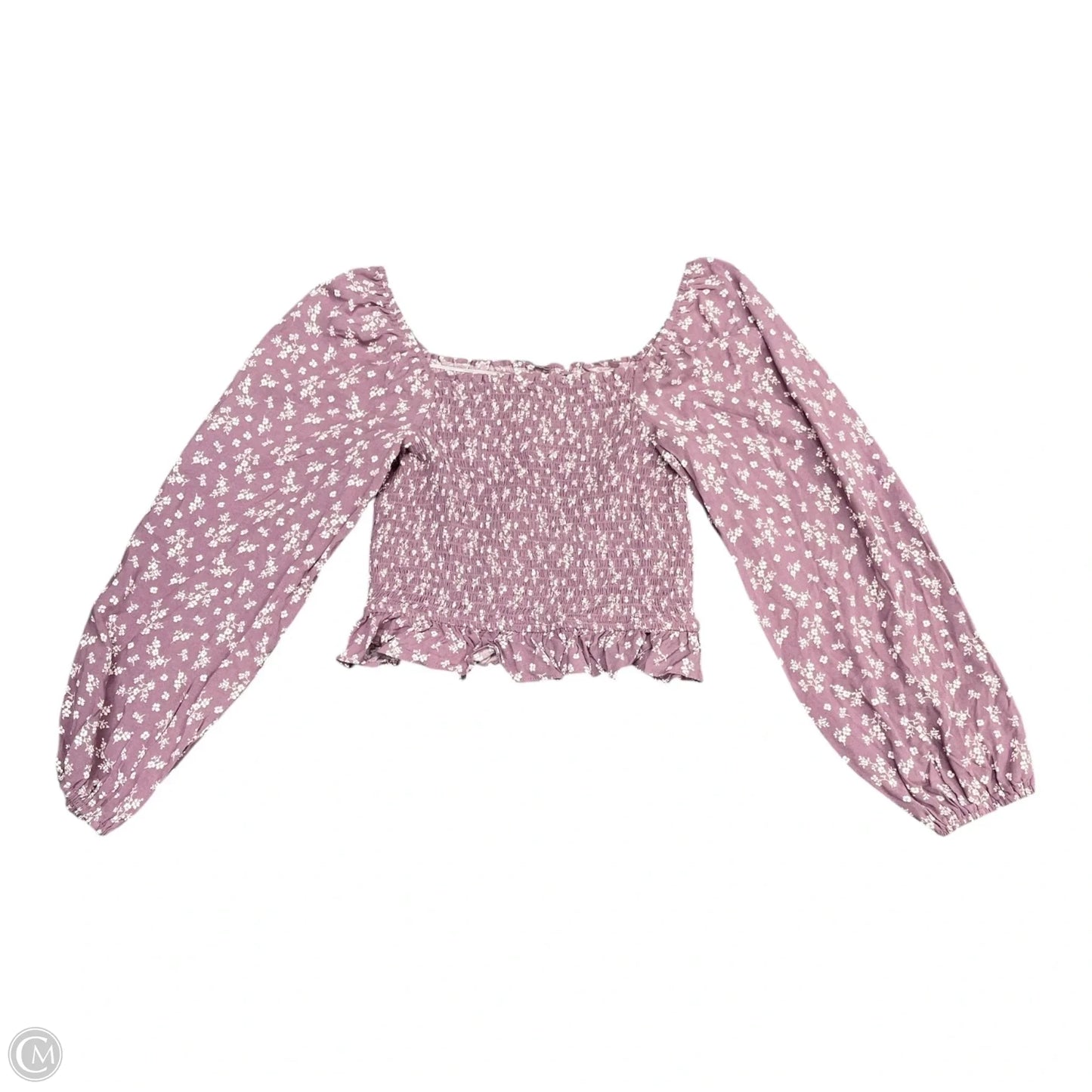 Top Long Sleeve By Clothes Mentor In Purple, Size: Xl