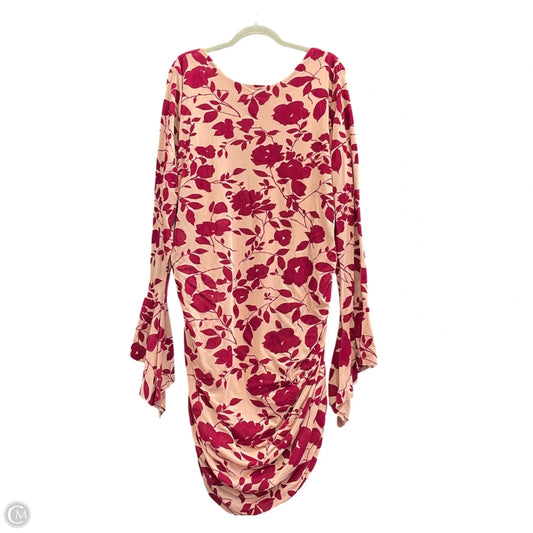 Dress Casual Short By Boohoo Boutique In Floral Print, Size: 24