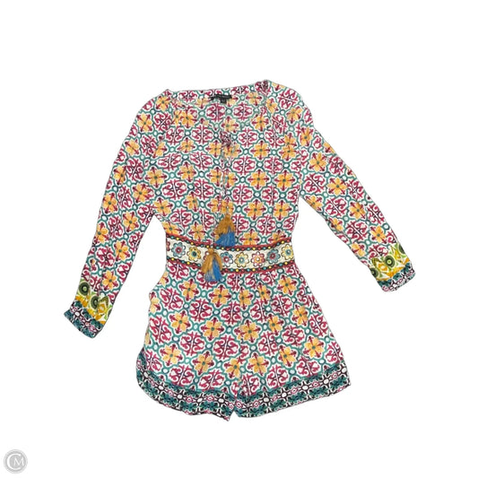 Romper By Boston Proper In Multi-colored, Size: Xs