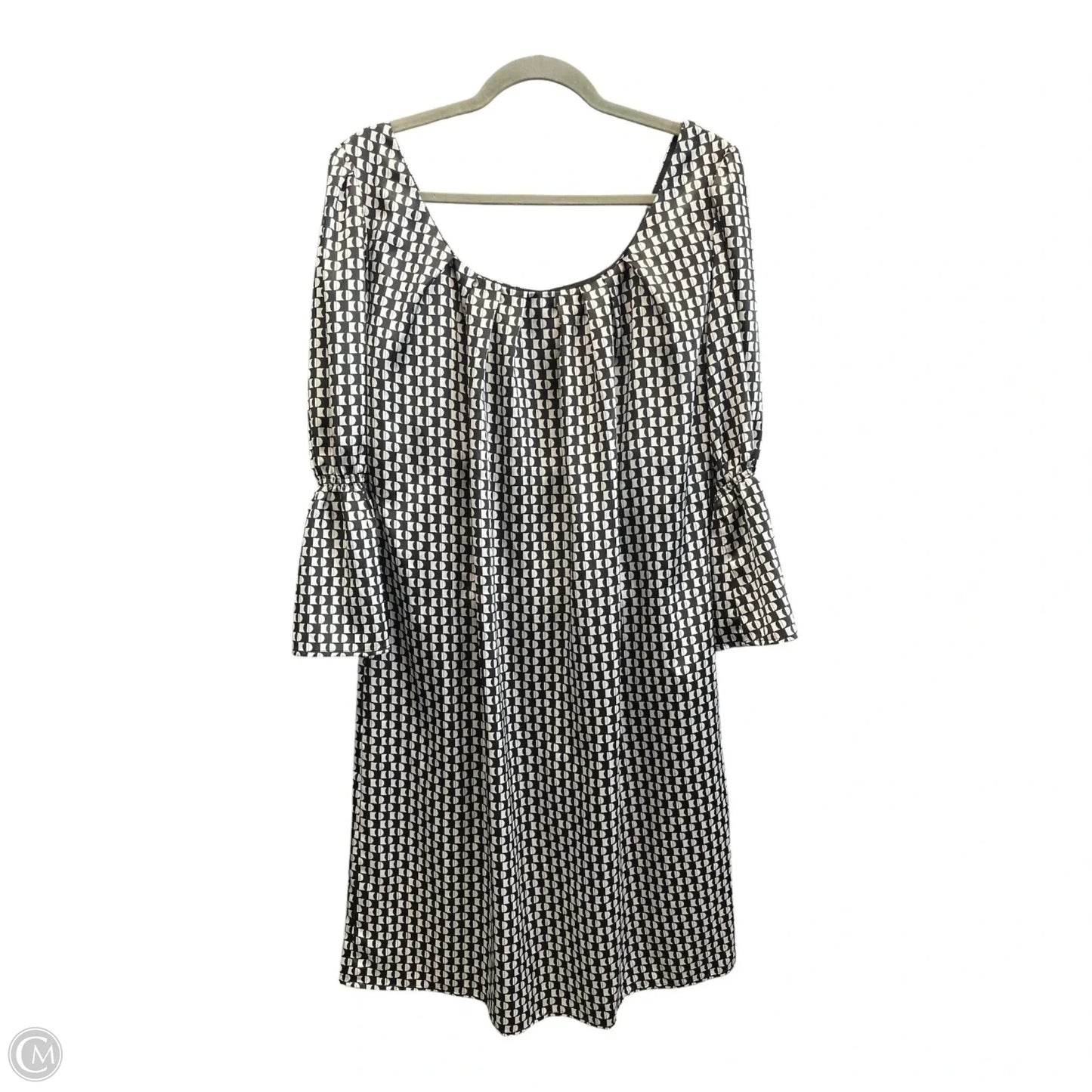 Dress Casual Short By Suzi Chin In Black & White, Size: 14