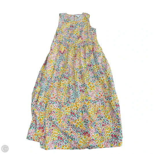 Dress Casual Midi By J. Crew In Floral Print, Size: 0