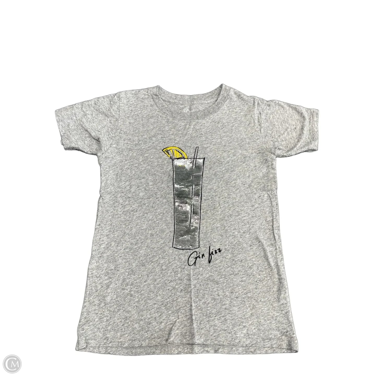 Top Short Sleeve Basic By J. Crew In Grey, Size: Xs