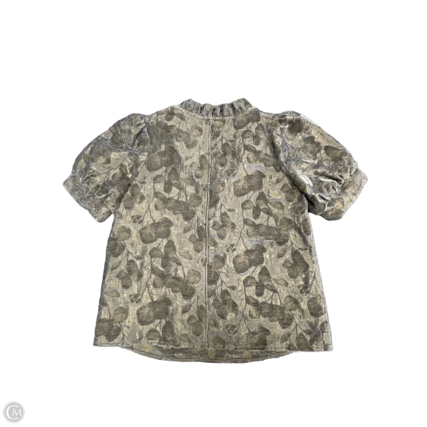 Top Short Sleeve By Voy In Green, Size: S