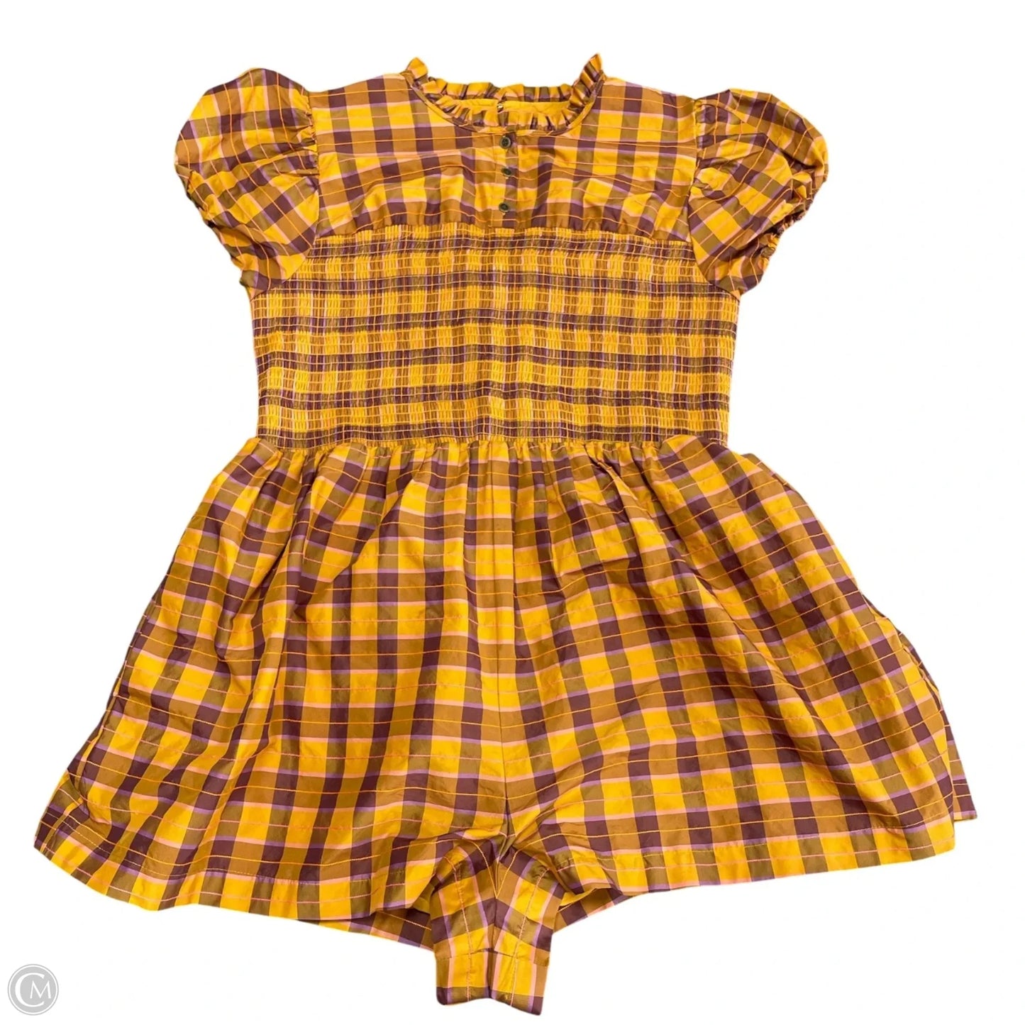 Romper By Maeve In Purple & Yellow, Size: Xlp