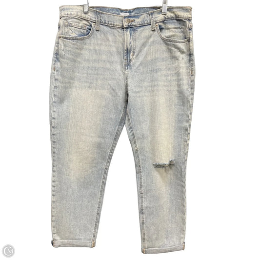 Jeans Straight By Old Navy In Blue Denim, Size: 12