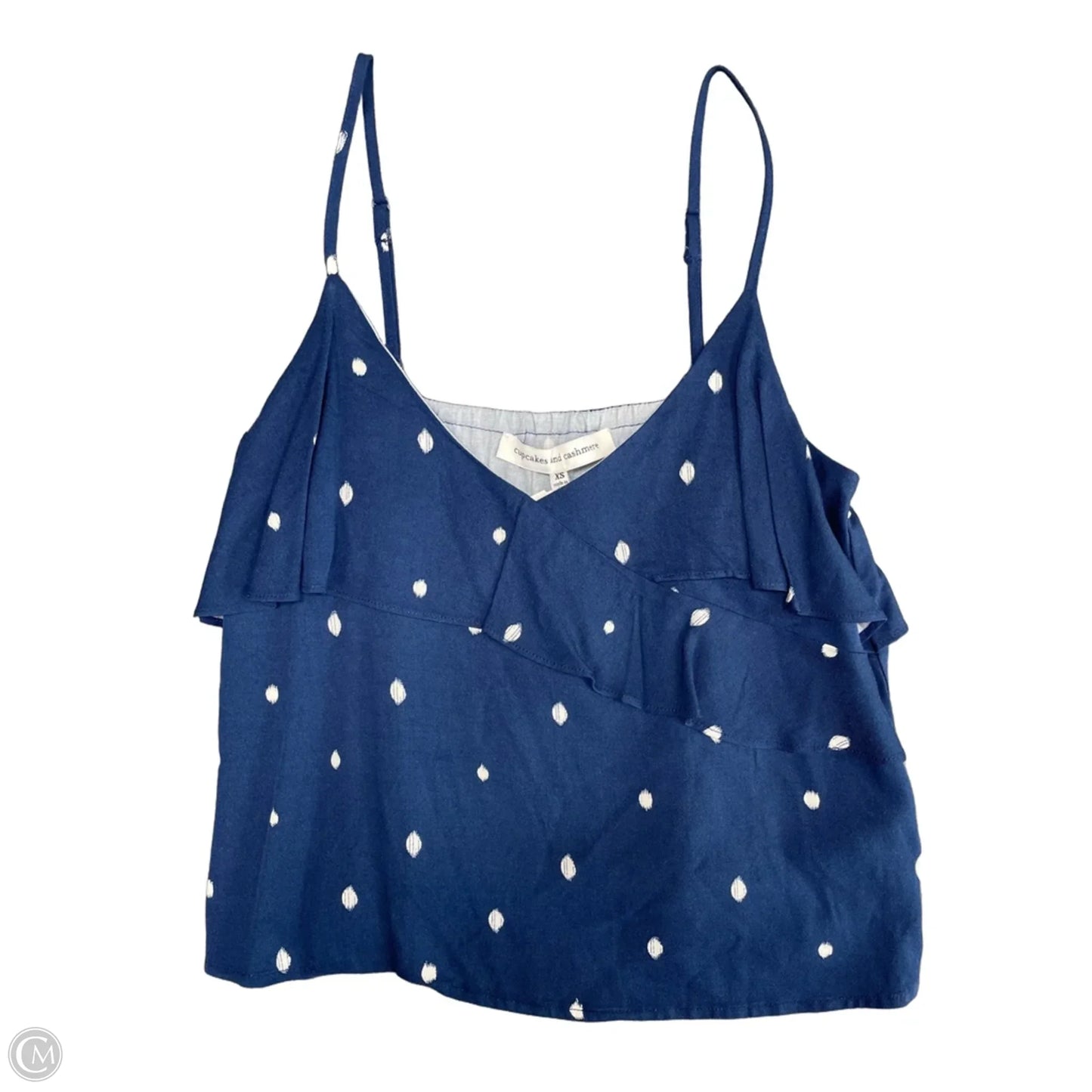 Top Sleeveless By Cupcakes And Cashmere In Blue, Size: Xs