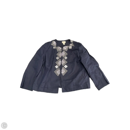 Jacket Other By Chicos In Navy, Size: L