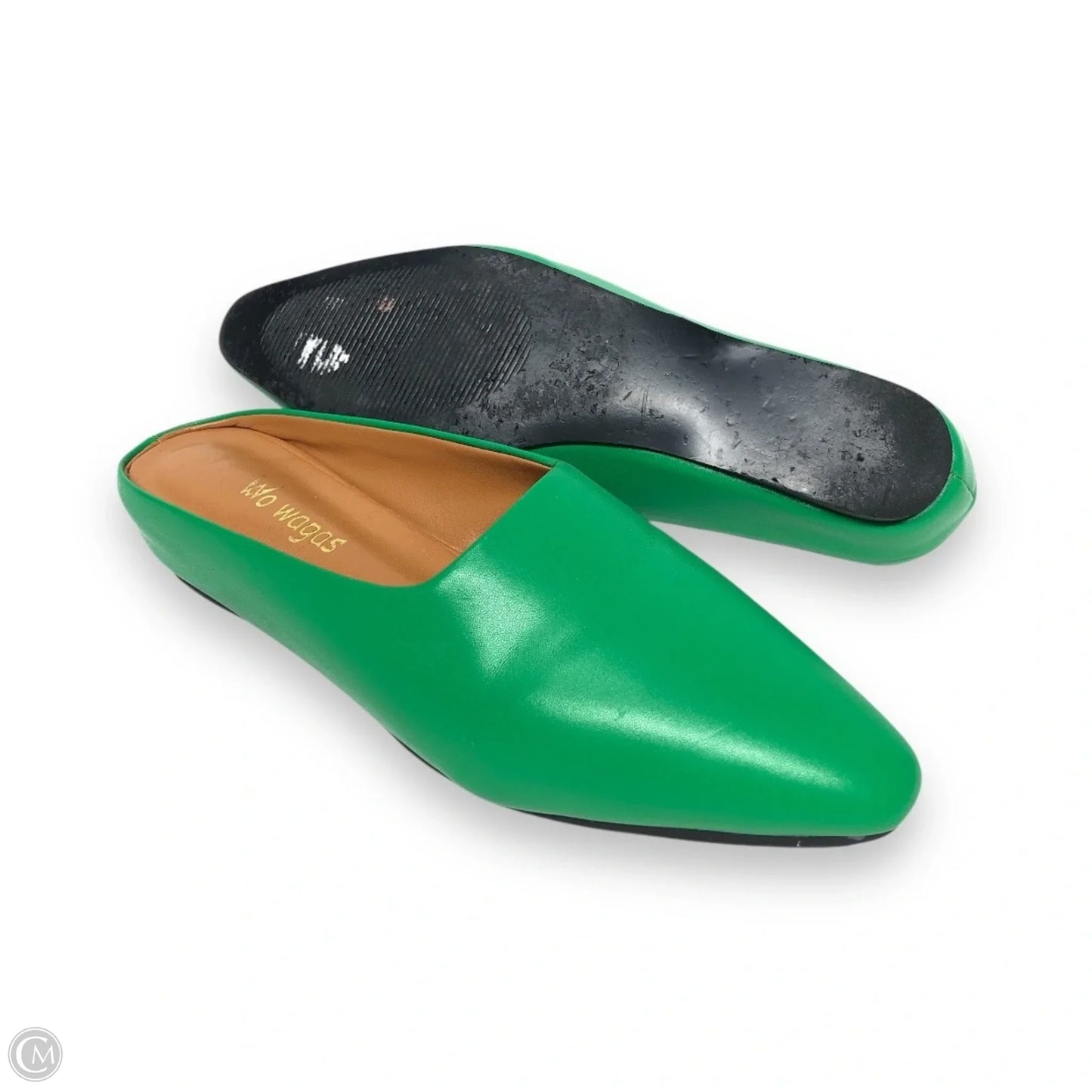 Shoes Flats By Clothes Mentor In Green, Size: 5