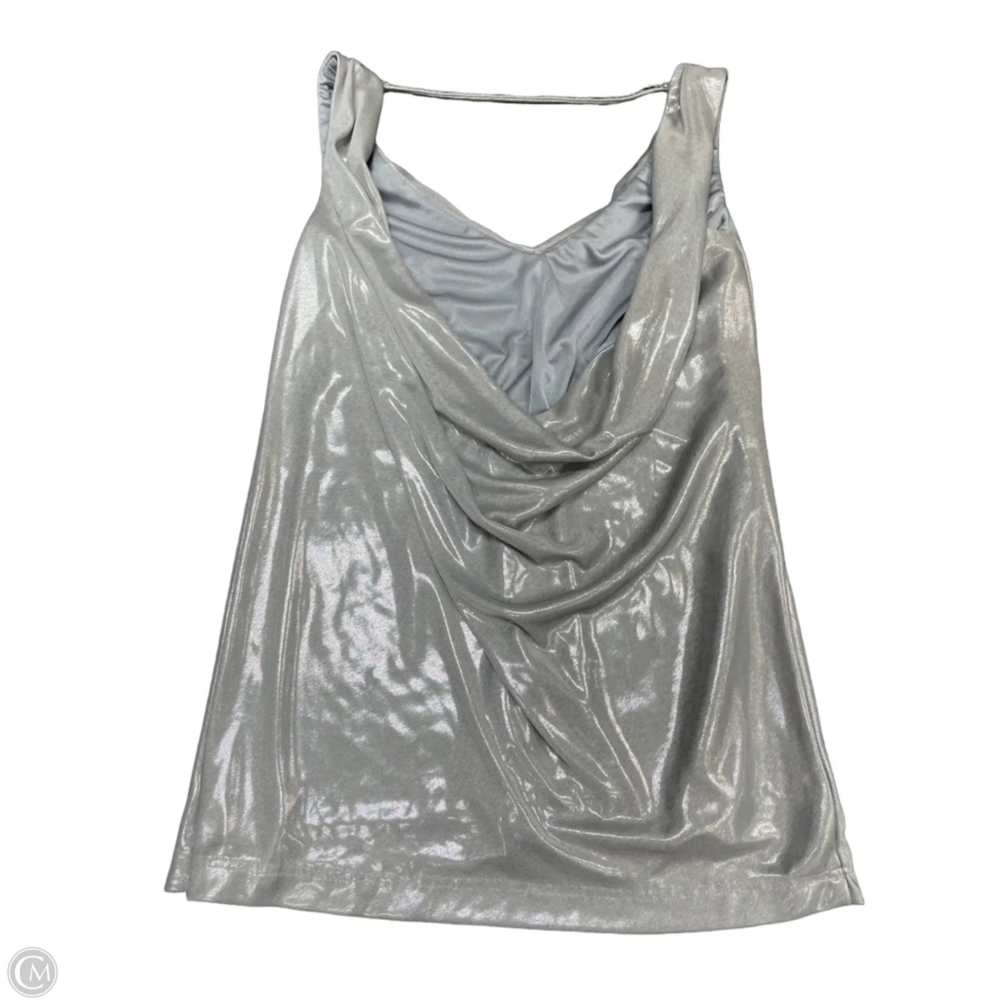 Dress Party Short By David Meister In Silver, Size: 8
