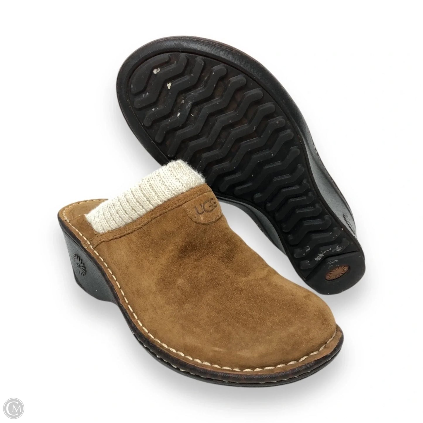 Shoes Heels Wedge By Ugg In Brown, Size: 9