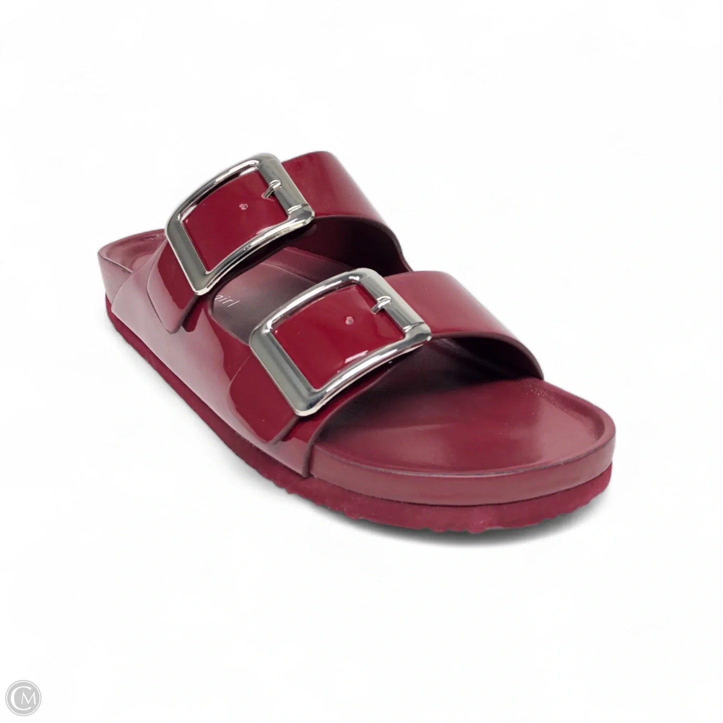 Sandals Flats By Madden Girl In Maroon, Size: 6.5