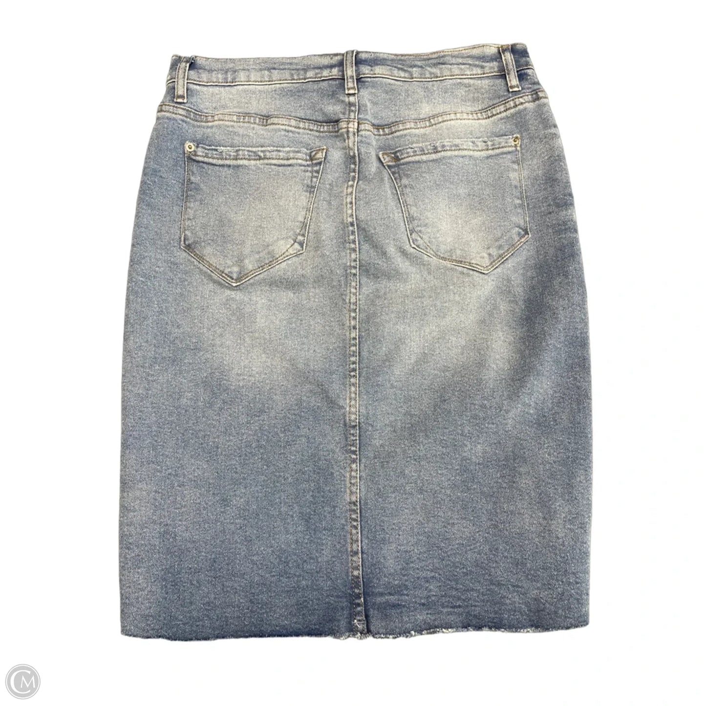 Skirt Mini & Short By Kensie In Blue Denim, Size: 4