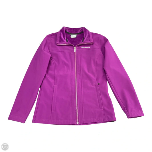 Jacket Fleece By Columbia In Purple, Size: S