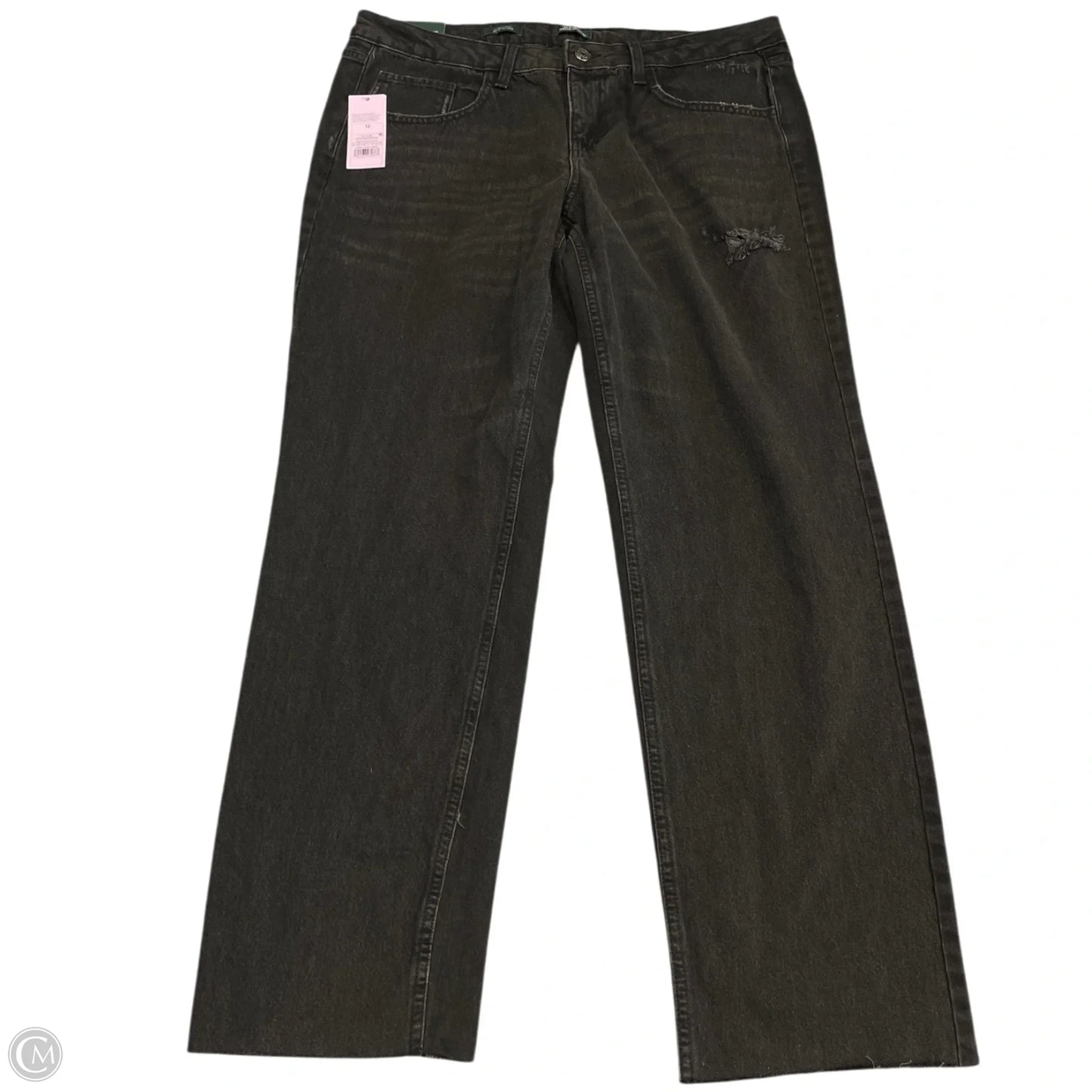 Jeans Boyfriend By Wild Fable In Black Denim, Size: 12