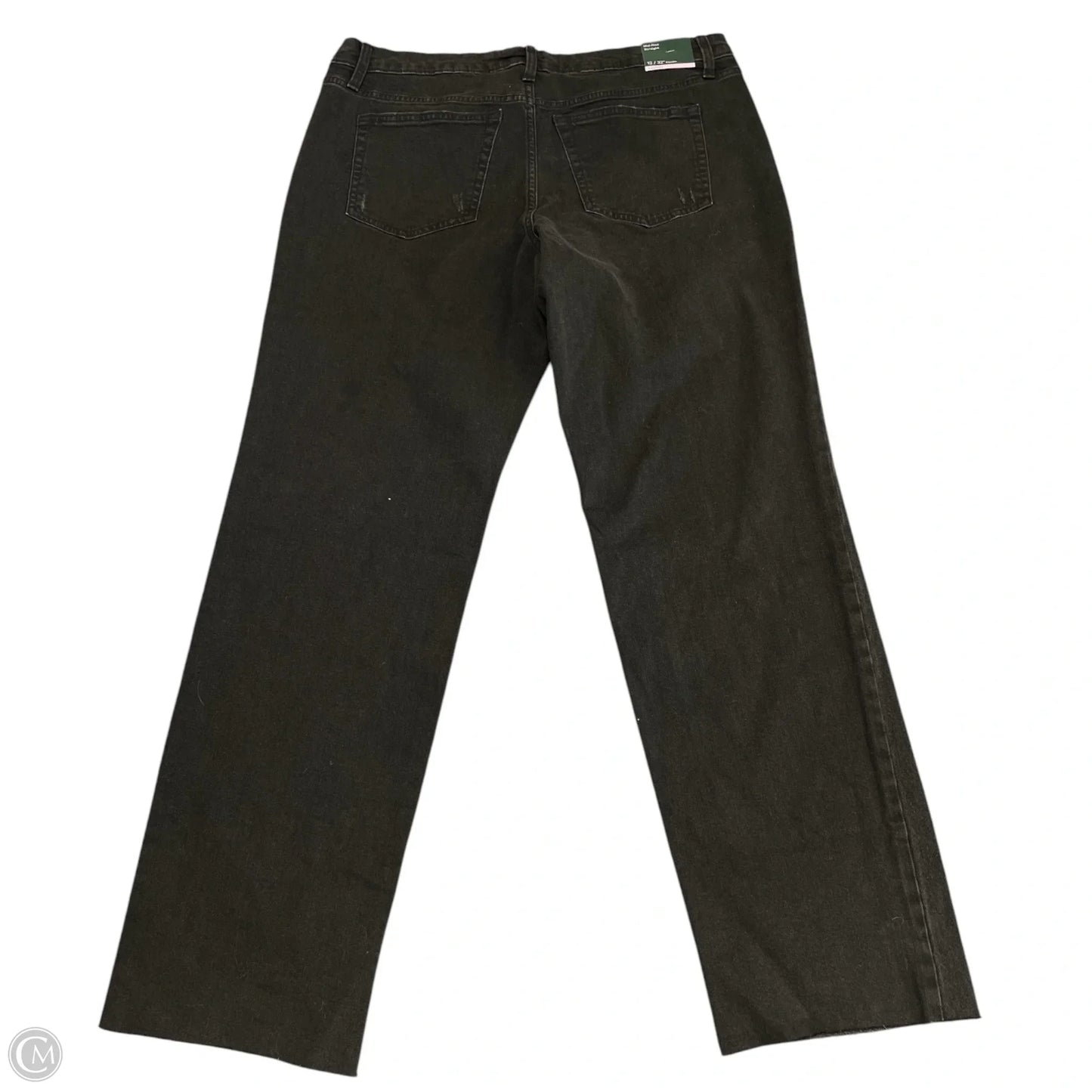 Jeans Boyfriend By Wild Fable In Black Denim, Size: 12