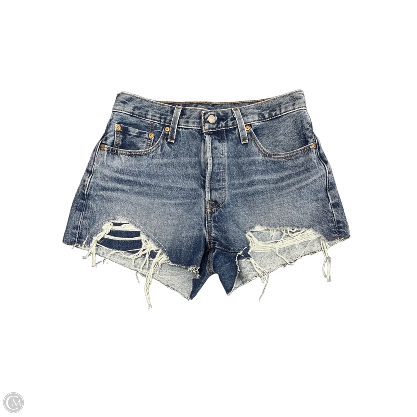 Shorts By Levis In Blue Denim, Size: 8