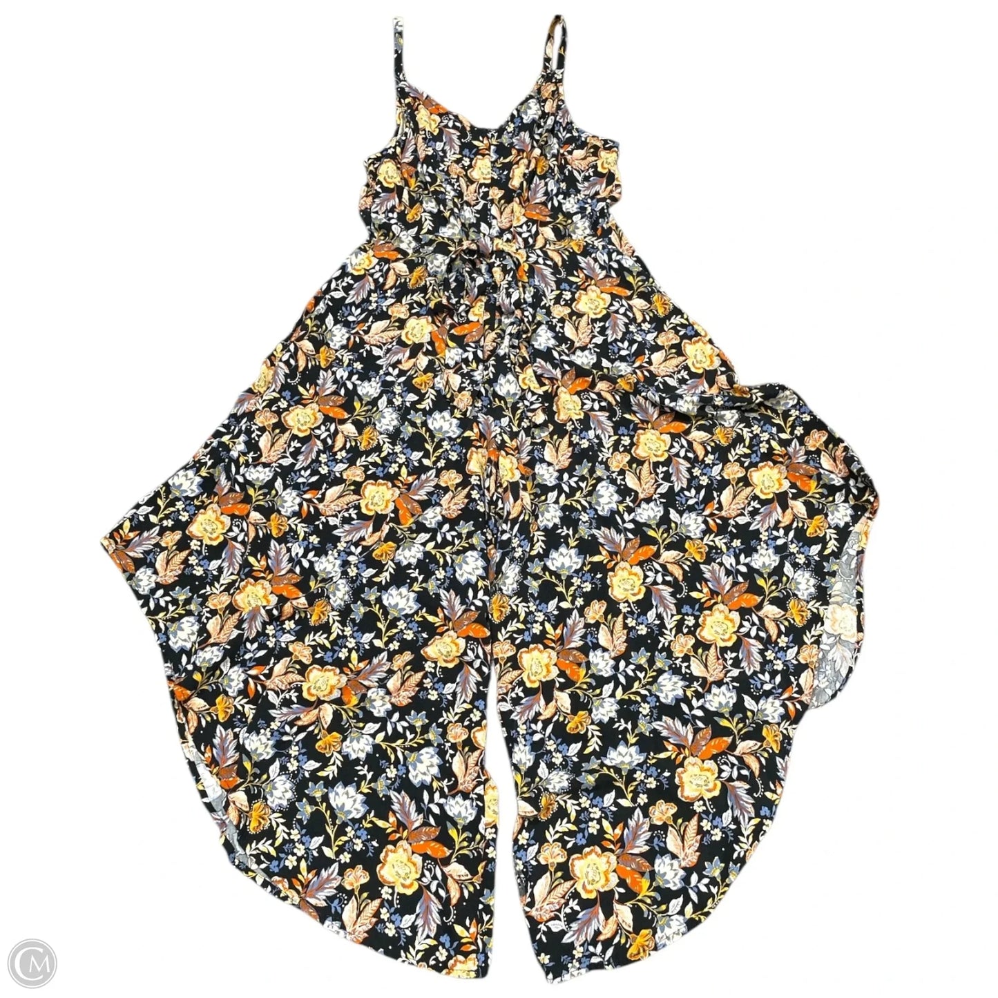 Jumpsuit By Msk In Floral Print, Size: L