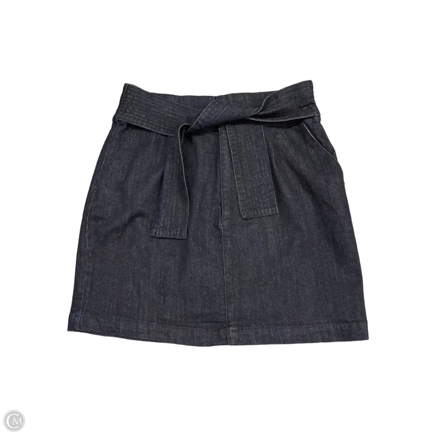 Skirt Mini & Short By Chelsea And Violet In Blue Denim, Size: L