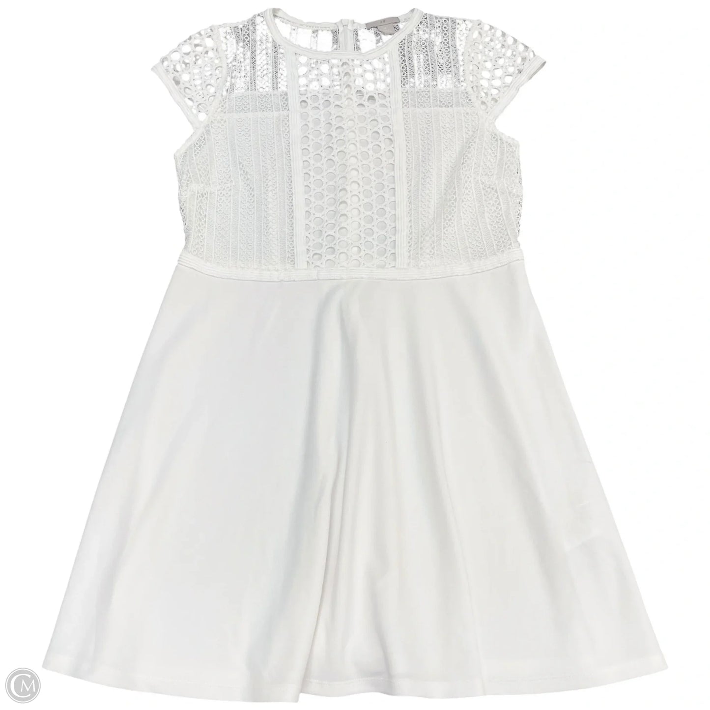 Dress Casual Short By H&m In White, Size: L