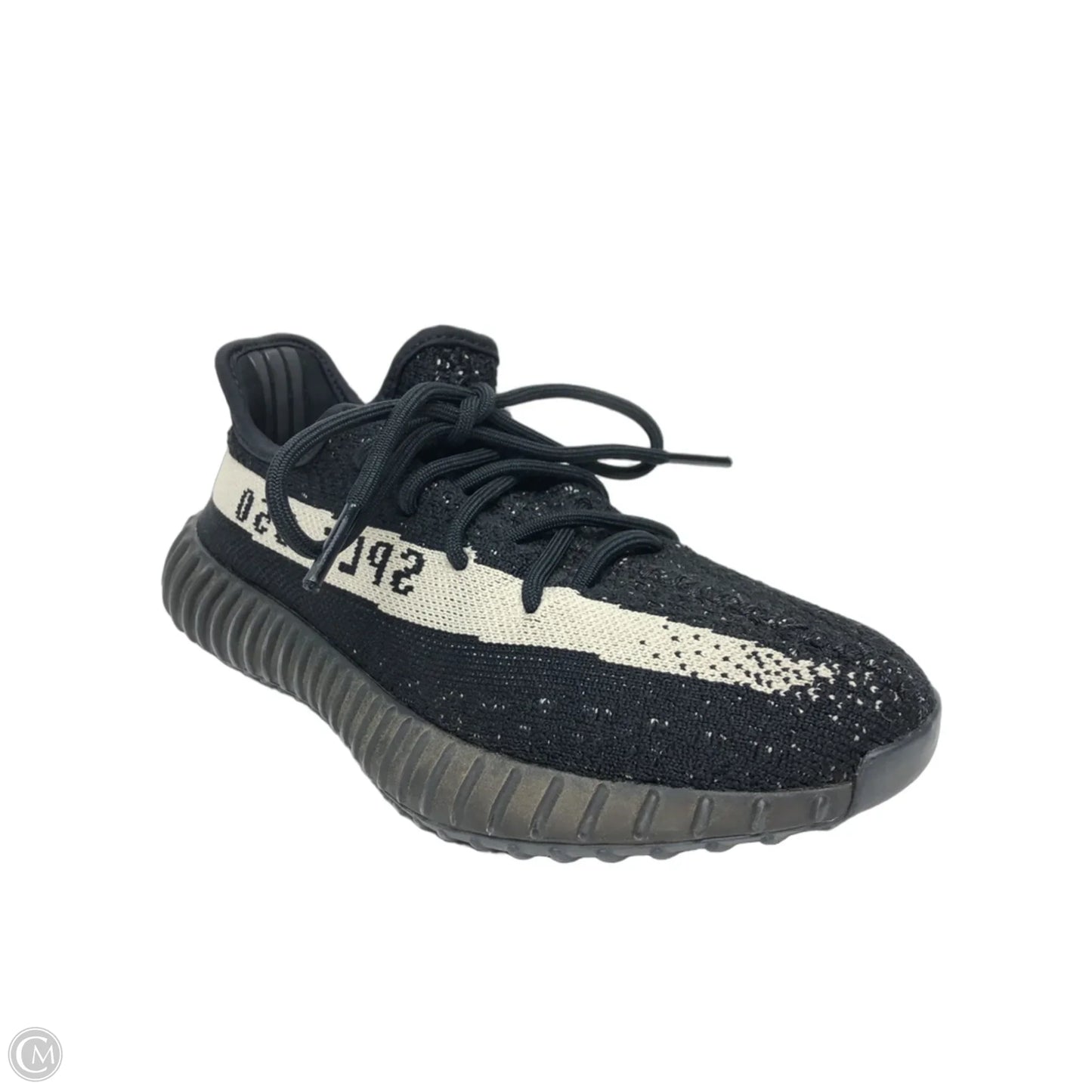 Shoes Luxury Designer By Yeezy In Black, Size: 6.5