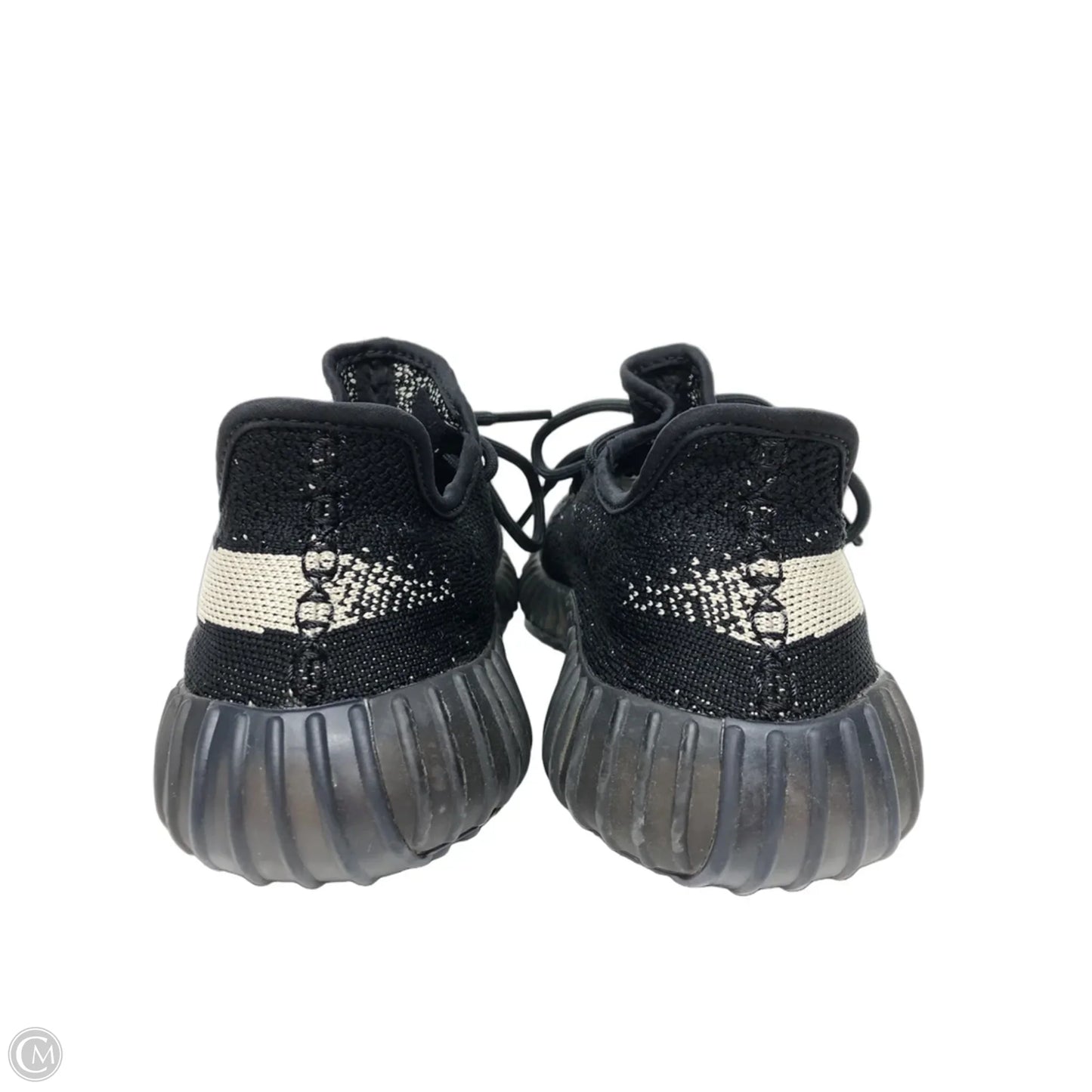 Shoes Luxury Designer By Yeezy In Black, Size: 6.5