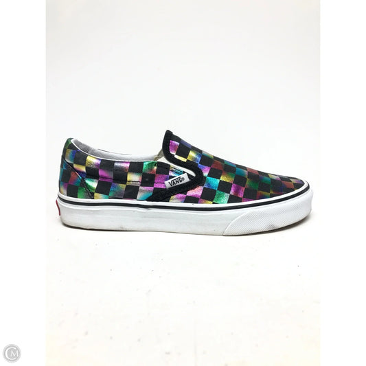 Shoes Sneakers By Vans In Multi-colored, Size: 7