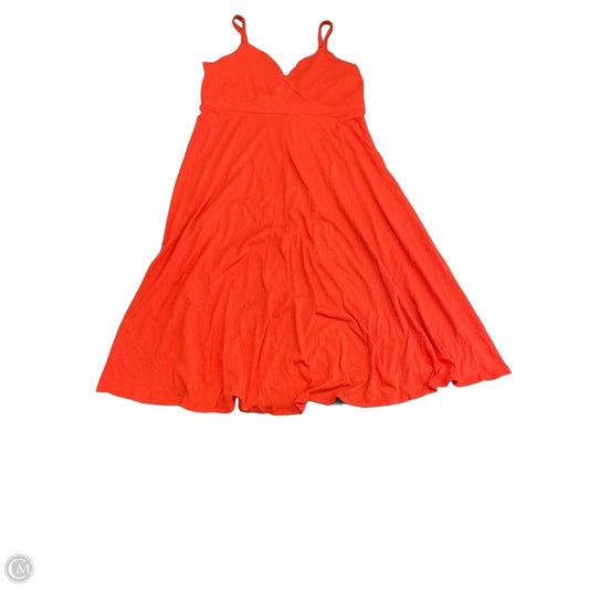 Dress Casual Midi By Clothes Mentor In Red, Size: Xxl