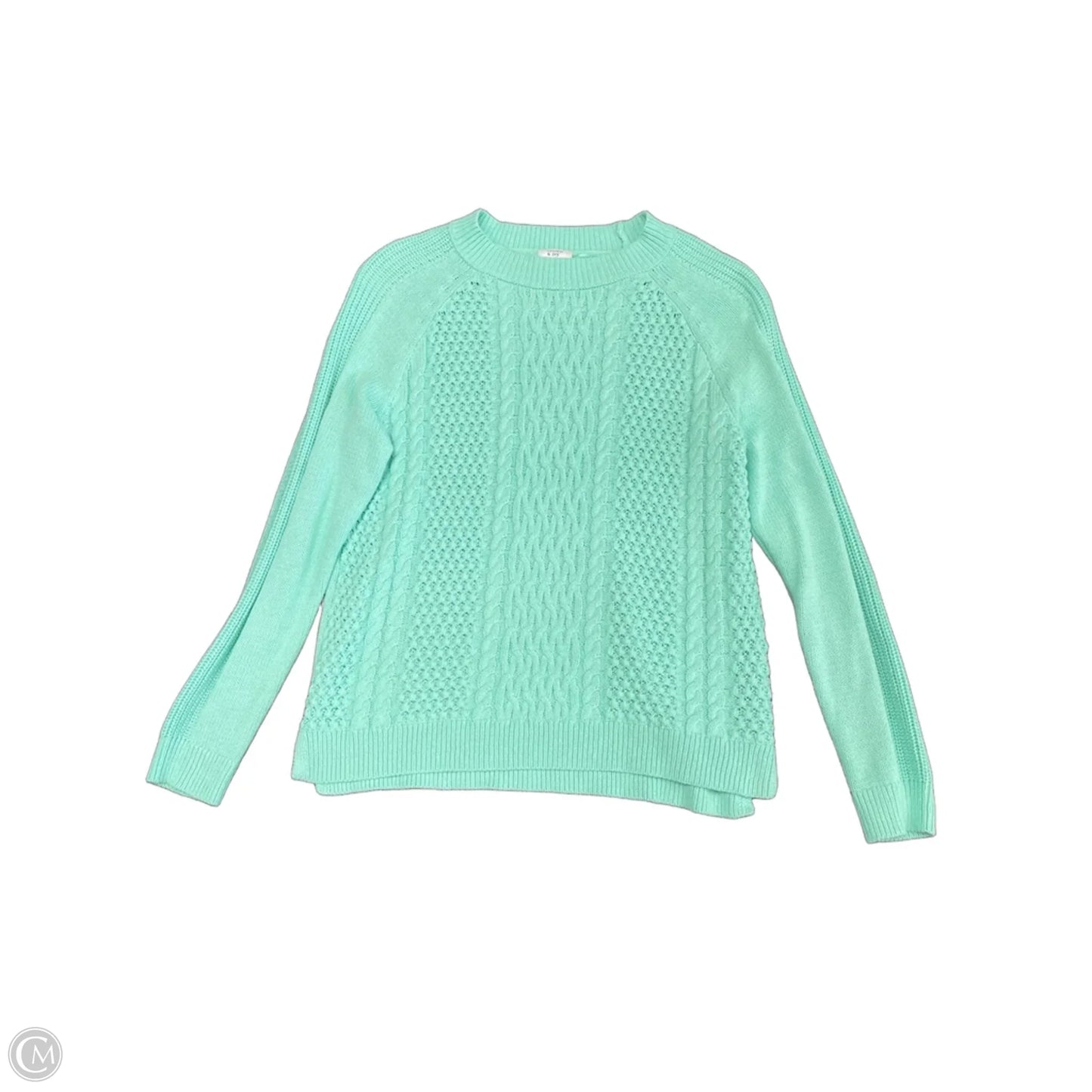 Sweater By Crown And Ivy In Aqua, Size: L