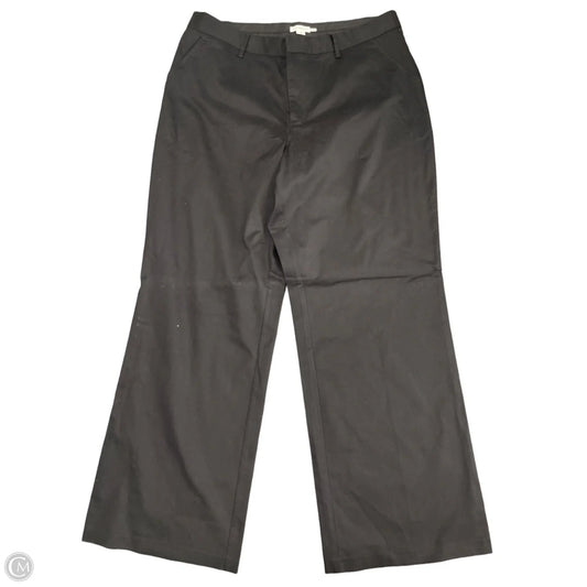 Pants Wide Leg By Good American In Black, Size: 14