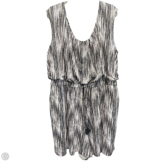 Romper By Lane Bryant In Black & White, Size: 3x