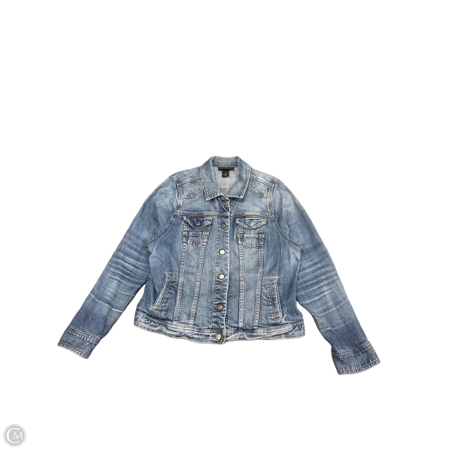 Jacket Denim By Lane Bryant In Blue Denim, Size: 14