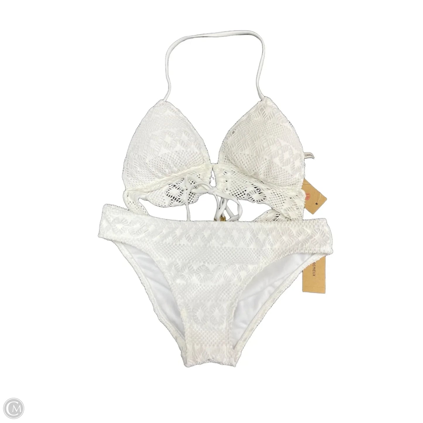 Swimsuit 2pc By Cremieux In White, Size: S