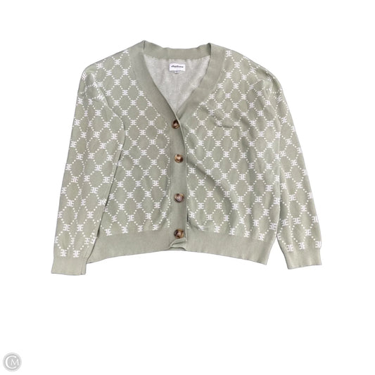 Sweater Cardigan By Cmc In Green, Size: Xl