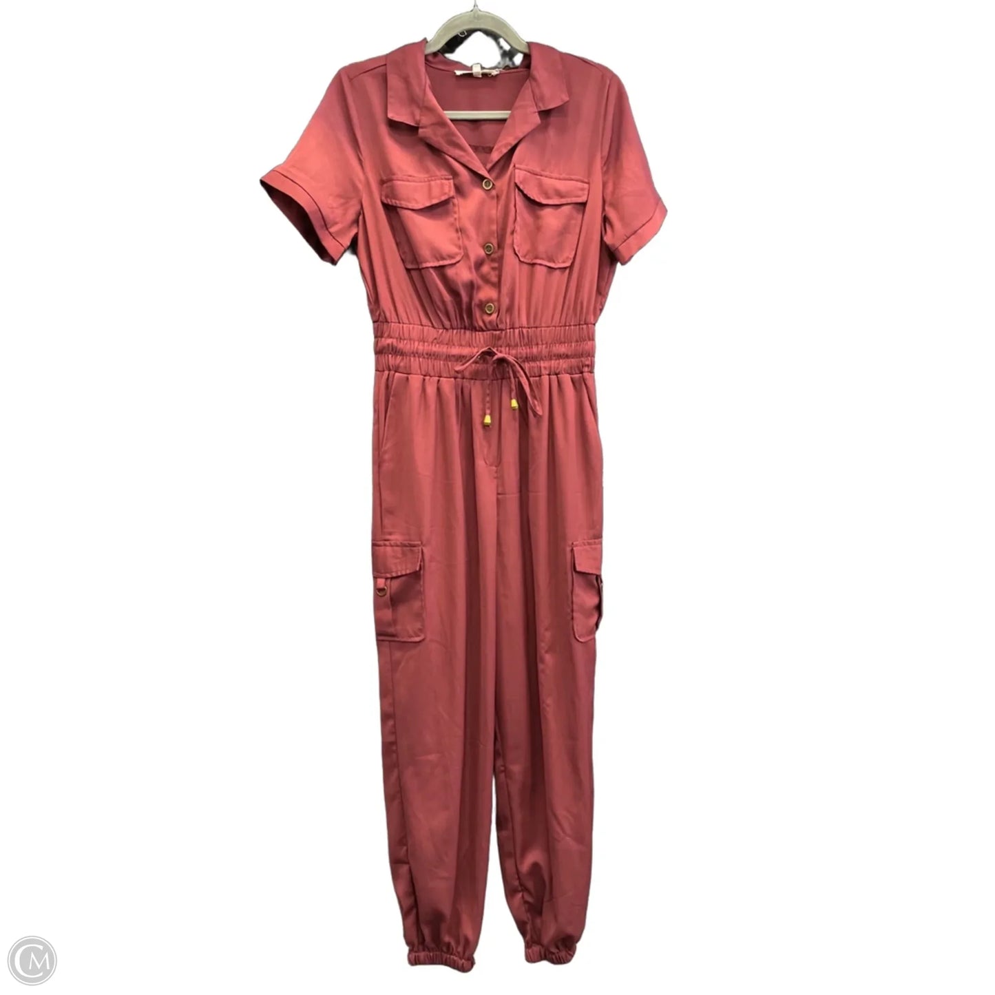 Jumpsuit By Blush In Maroon, Size: M