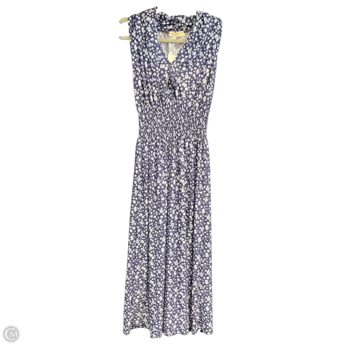 Dress Casual Midi By Cme In Blue, Size: Mp