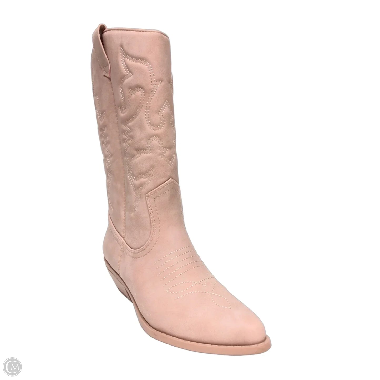 Boots Western By Soda In Pink, Size: 7.5