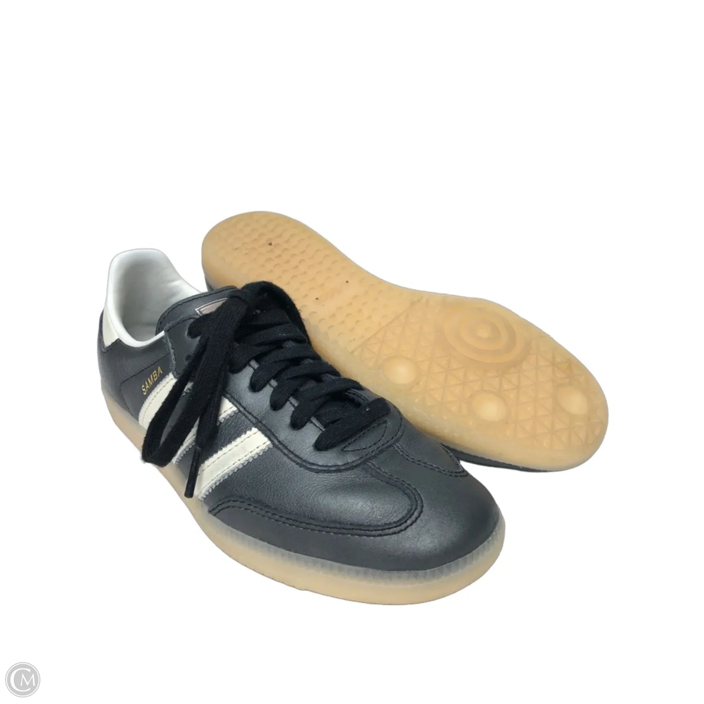 Shoes Sneakers By Adidas In Black & White, Size: 6