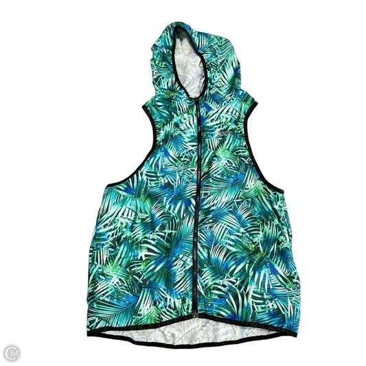 Vest Other By Pink In Blue & Green, Size: M