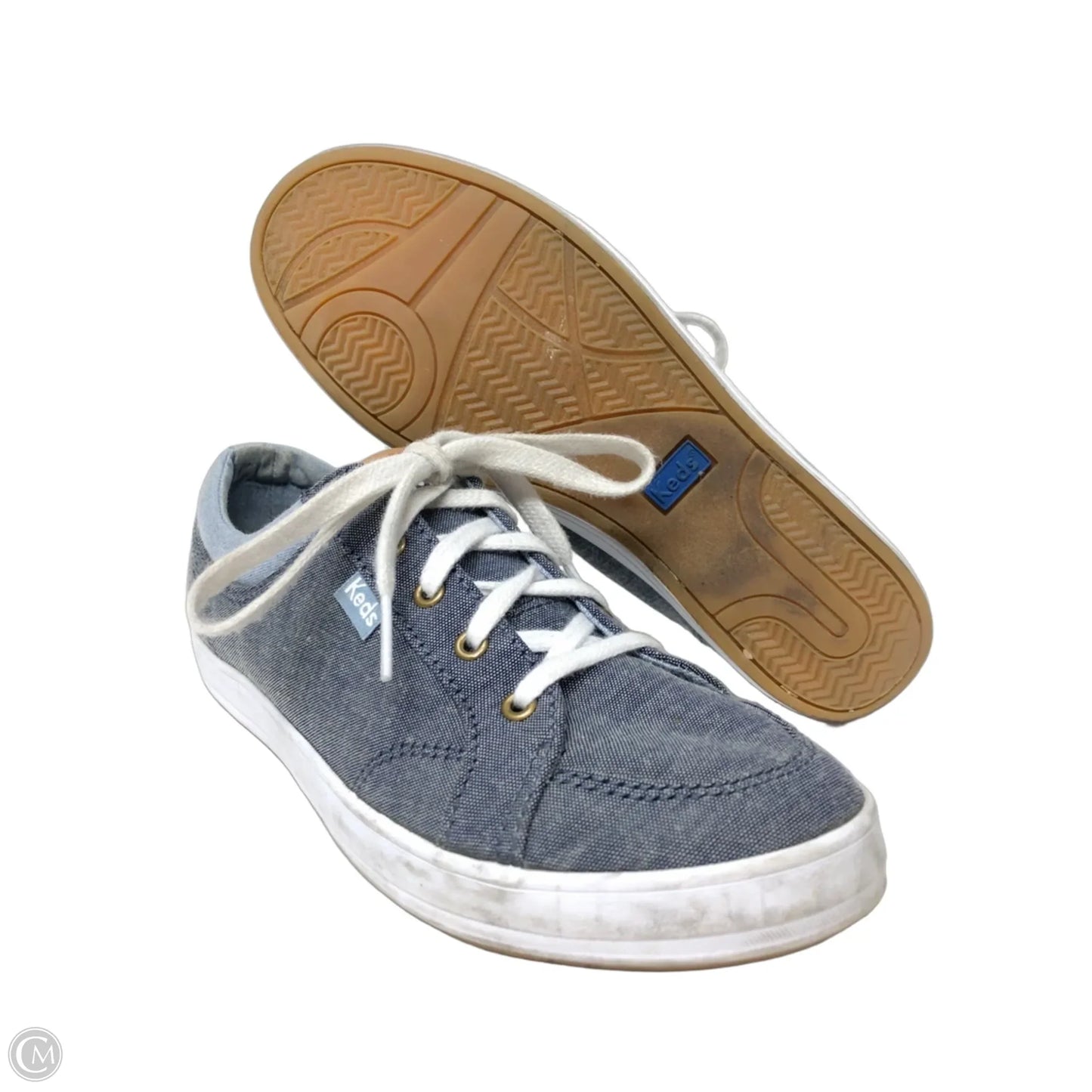 Shoes Flats By Keds In Blue, Size: 6