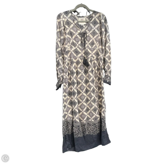 Dress Casual Midi By Cma In Black & Cream, Size: Xs
