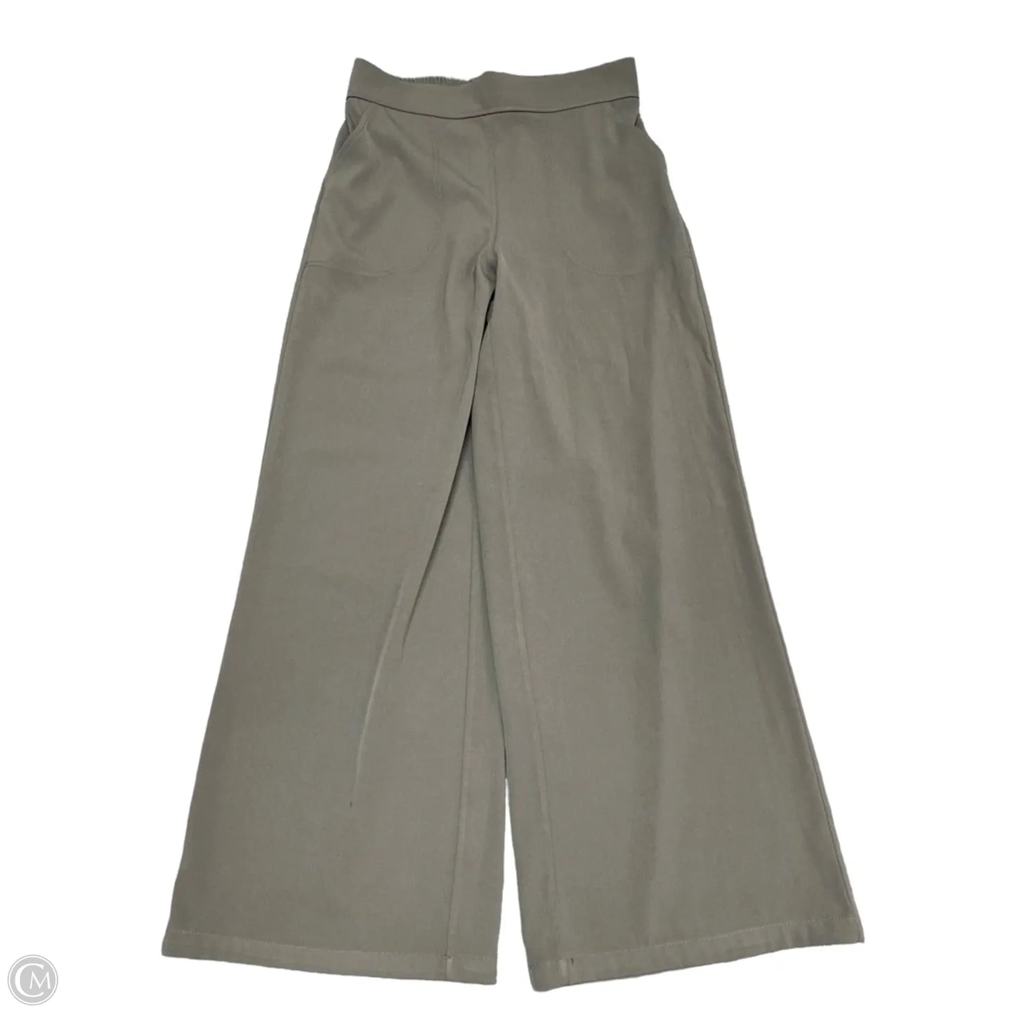 Pants Wide Leg By Max Studio In Green & Grey, Size: S