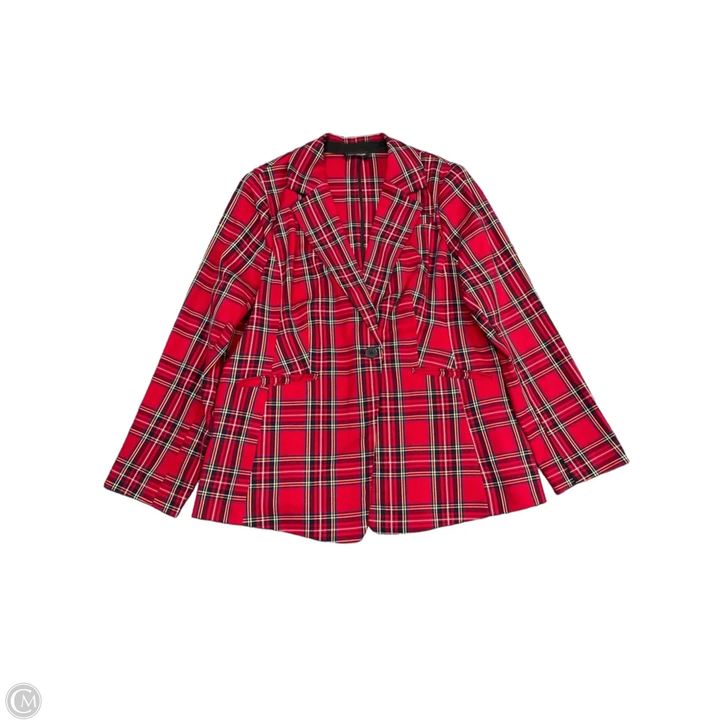 Blazer By Lane Bryant In Red, Size: 18