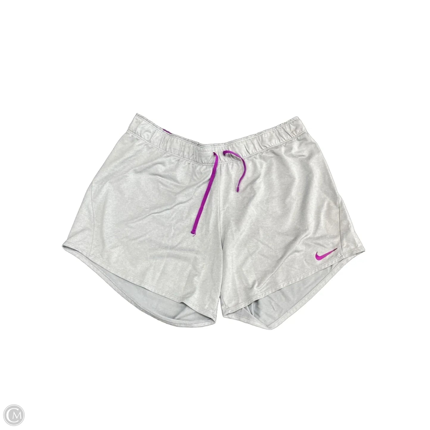 Athletic Shorts By Nike Apparel In Grey, Size: Xl