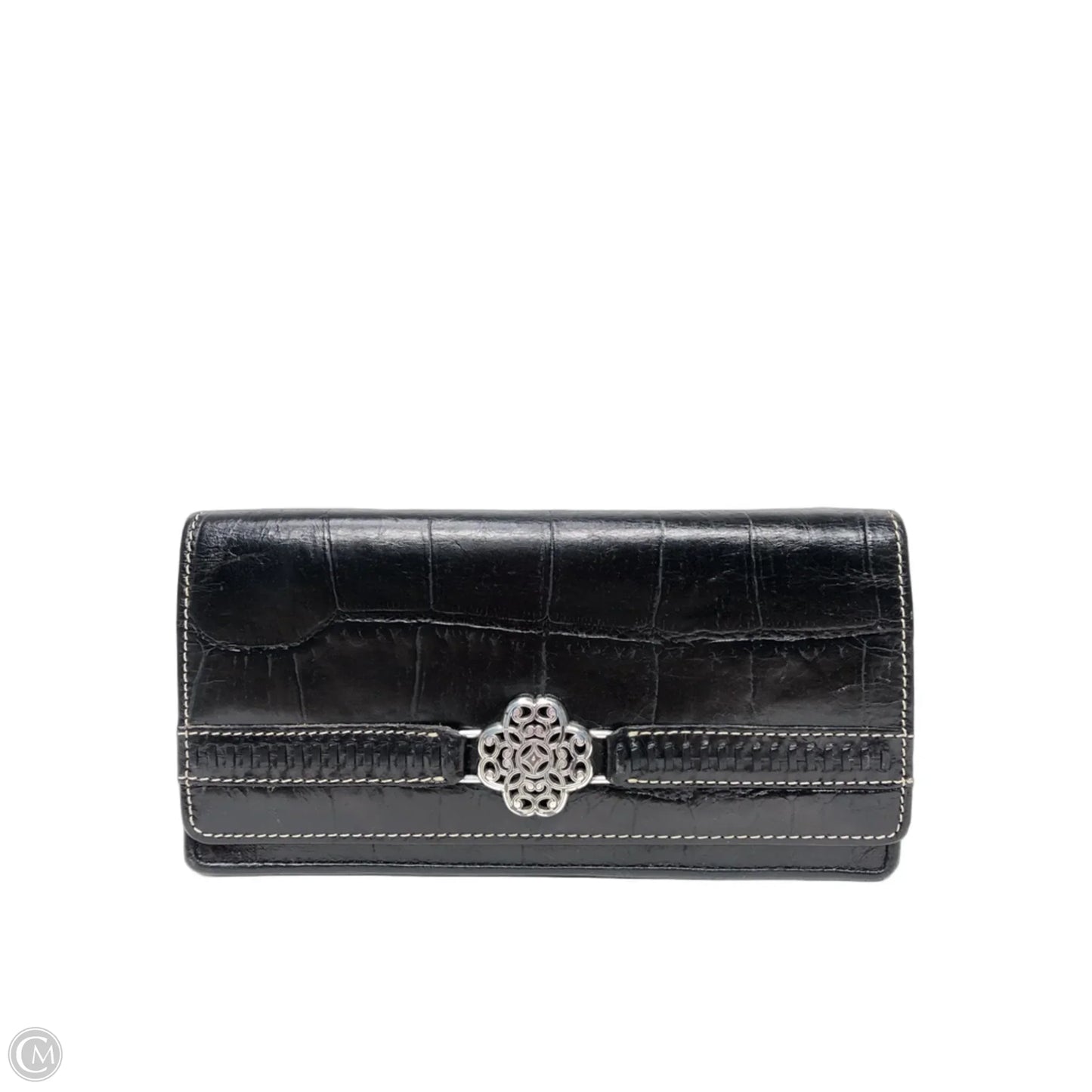 Wallet Leather By Brighton, Size: Medium