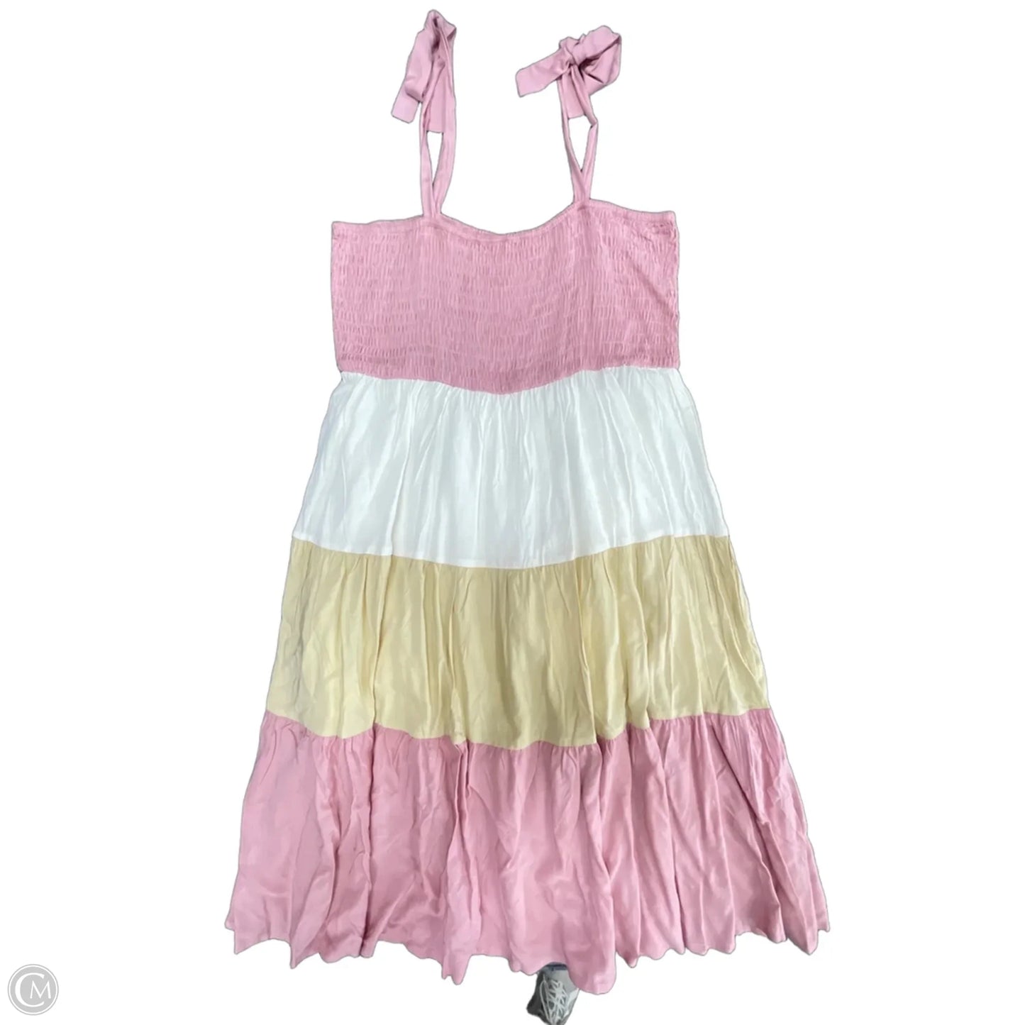 Dress Casual Short By Cme In Pink, Size: Xl